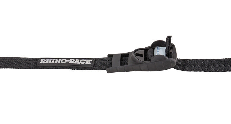 Rhino-Rack Rapid Tie Down Straps - 2.5m/8ft - Pair - Black