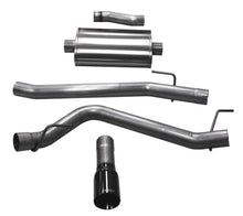 Load image into Gallery viewer, Corsa 20-24 Jeep Gladiator JT 3.6L Single Side Exit Cat-Back Exhaust System w/ Single 4in Black Tip