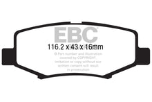 Load image into Gallery viewer, EBC 06-11 Dodge Nitro 3.7 Yellowstuff Rear Brake Pads