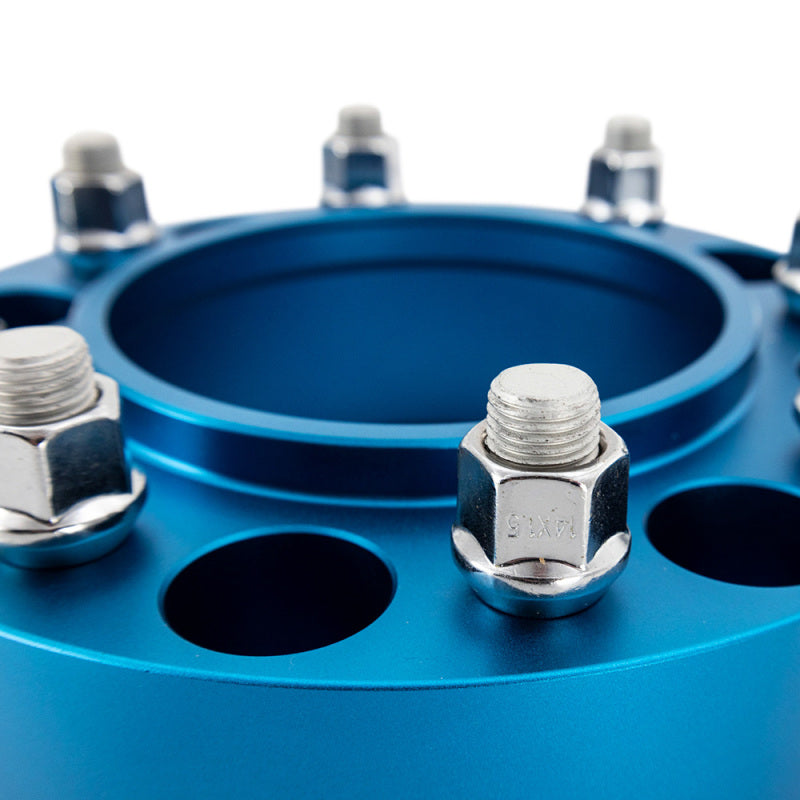 Borne Off-Road Wheel Spacers - 6x139.7 - 93.1 - 50mm - M12 - Blue