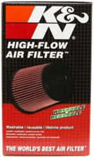 Load image into Gallery viewer, K&amp;N Filter Universal Rubber Filter 2 1/2 inch Flange 6 inch Base 5 inch Top 6 1/2 inch Height