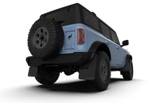 Load image into Gallery viewer, Rally Armor 21-24 Ford Bronco (Plstc Bmpr + RR - NO Rptr/Sprt) Blk Mud Flap w/Cy Orange Logo