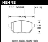 Hawk Performance Ceramic Street Brake Pads