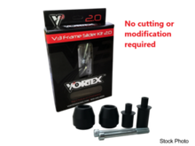 Load image into Gallery viewer, Vortex Racing 13-19 Kawasaki ZX 6 R 636 V3 2.0 Frame Slider Kit- No Cut