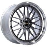 BBS LM 21x10 5x120 ET38 Diamond Black Center Diamond Cut Lip Wheel -82mm PFS/Clip Required