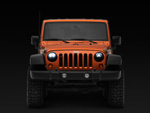 Load image into Gallery viewer, Raxiom 97-18 Jeep Wrangler TJ/JK Axial Series LED Headlights- Black Housing (Clear Lens)