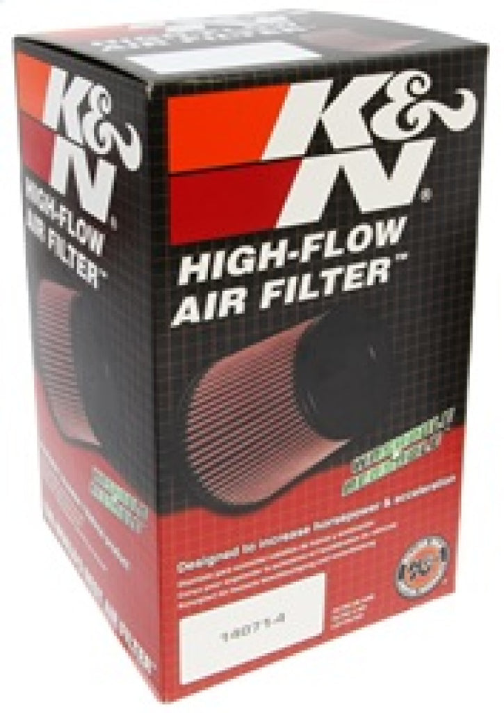 K&N Universal Tapered Filter 3in Flange ID x 6in Base OD x 4in Top OD x 6.75in Height