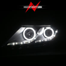 Load image into Gallery viewer, ANZO 2011-2013 Kia Optima Projector Headlights w/ Halo Black (CCFL)