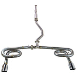 Remark 2022+ Honda Civic Sport Sedan (FE2) Catback Exhaust - Dual Stainless Steel Tips