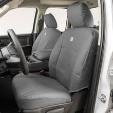 Load image into Gallery viewer, Covercraft 23-24 Chevrolet Silverado Carhartt PrecisionFit Custom Front Row Seat Covers - Gravel