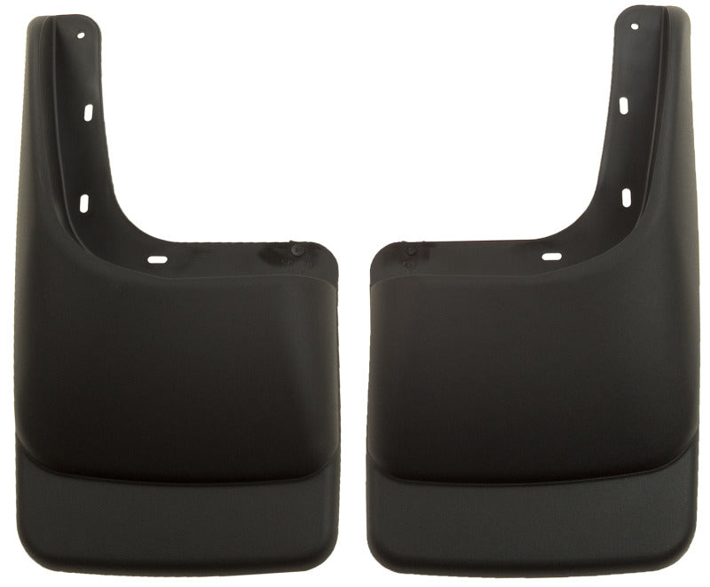 Husky Liners 04-12 Ford F-150/06 Lincoln Mark LT Custom-Molded Rear Mud Guards (w/Flares/Run. Board)