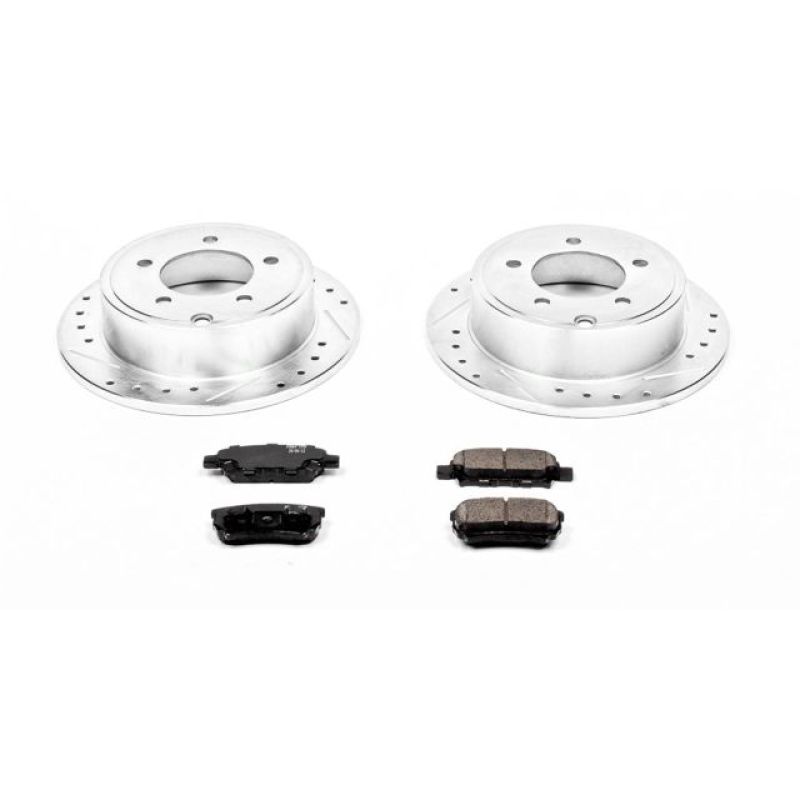 Power Stop 11-14 Chrysler 200 Rear Z23 Evolution Sport Brake Kit