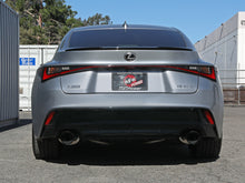 Load image into Gallery viewer, aFe Takeda 14-22 Lexus IS350 V6 2.5in. 304 Stainless Steel Axle-Back Exhaust System w/ Black Tip