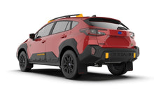 Load image into Gallery viewer, Rally Armor - 2024 Subaru Crosstrek (Wilderness Only) Black UR Mud Flap W/White Logo No Drilling Req