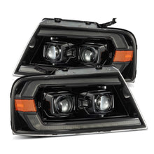 Load image into Gallery viewer, AlphaRex 04-08 Ford F150 PRO-Series Projector Headlights Chrome w/ Sequential Signal and DRL