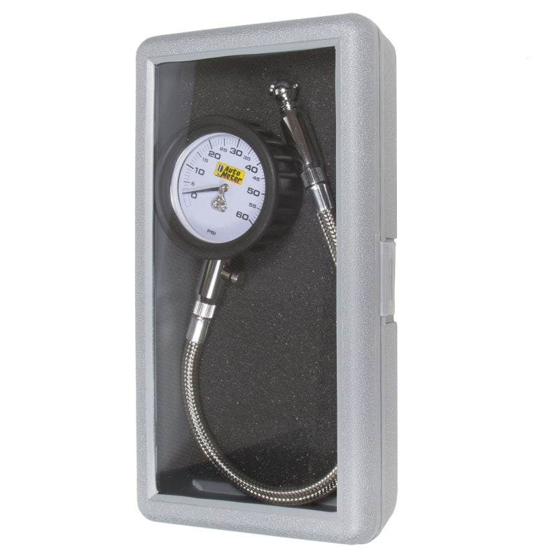 Autometer NASCAR Performance 60PSI Lo-Pressure Tire Pressure Gauge