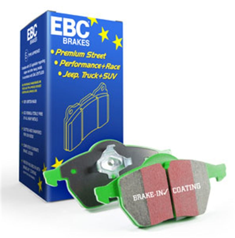 EBC 07-13 Acura MDX 3.7 Greenstuff Rear Brake Pads (For 12.6in. Rotors)