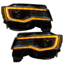 Load image into Gallery viewer, Oracle 1421 Jeep Grand Cherokee Dynamic Headlight DRL Upgrade Kit  ColorSHIFT Dynamic SEE WARRANTY