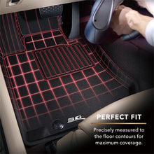 Load image into Gallery viewer, 3D MAXpider 2014-2020 Lexus IS Kagu 2nd Row Floormats - Black