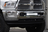 Cali Raised 10-18 Dodge Ram 2500/3500 22 Bumper Hidden Led Light Bar Brackets Kit For - W/ 5D Opti