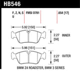 Hawk Performance Ceramic Street Brake Pads