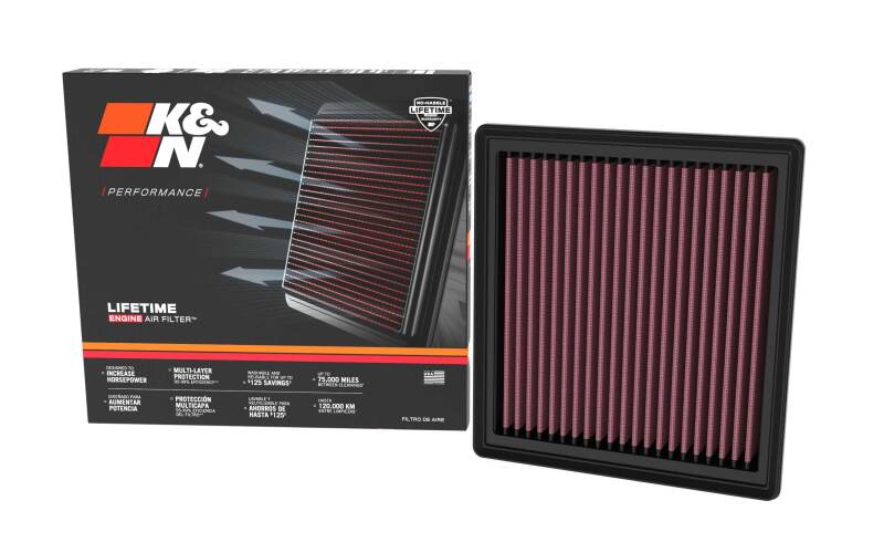 K&N 2024 Mazda CX-90 High-Flow Engine Air Filter