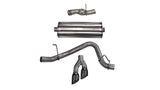 Corsa 2015-2020 GMC Yukon Denali 6.2L V8 Single Side Exit Cat-Back Exhaust w/ Polished Black Tips