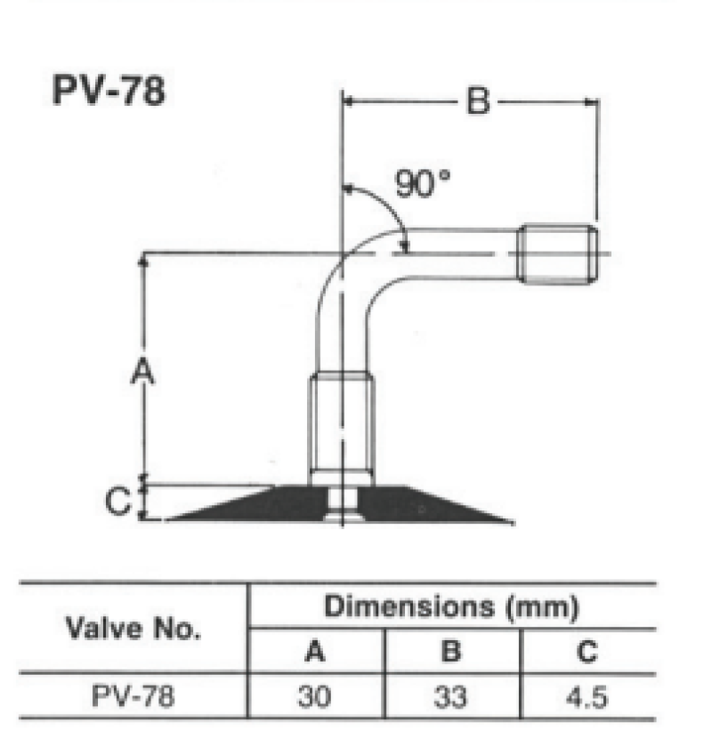 Bridgestone PV78 Tube - 170/80-15