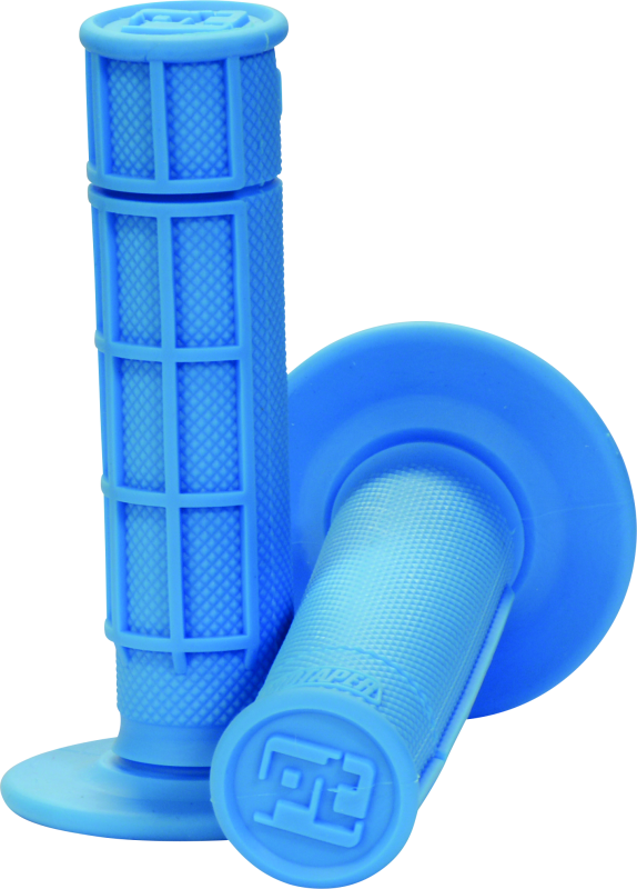 ProTaper 1/2 Waffle Grips - Neon Blue