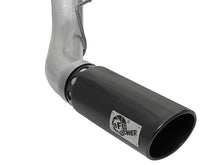 Load image into Gallery viewer, aFe ATLAS 5in DPF-Back Alum Steel Exhaust System w/Black Tip 2017 Ford Diesel Trucks V8-6.7L (td)