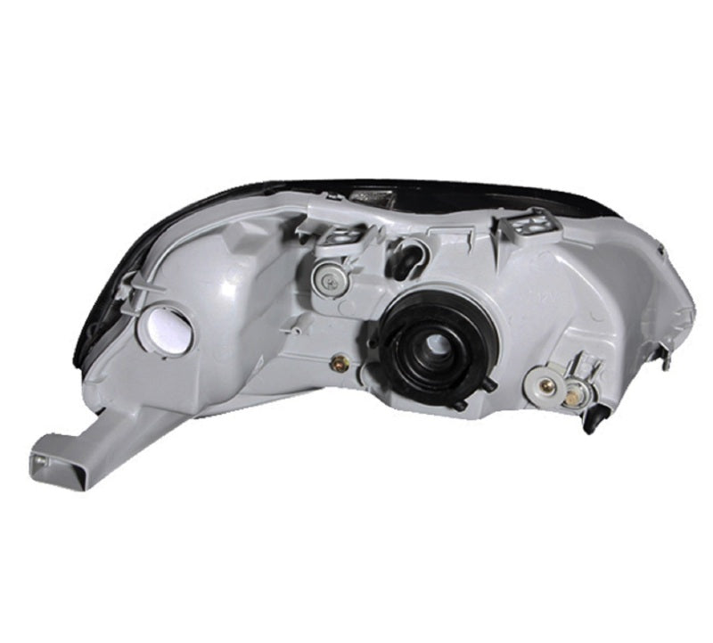 ANZO 1999-2000 Honda Civic Crystal Headlights Gun-Metal Gray