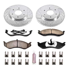 Load image into Gallery viewer, Power Stop 90-99 Jeep Cherokee Front Z36 Truck &amp; Tow Brake Kit