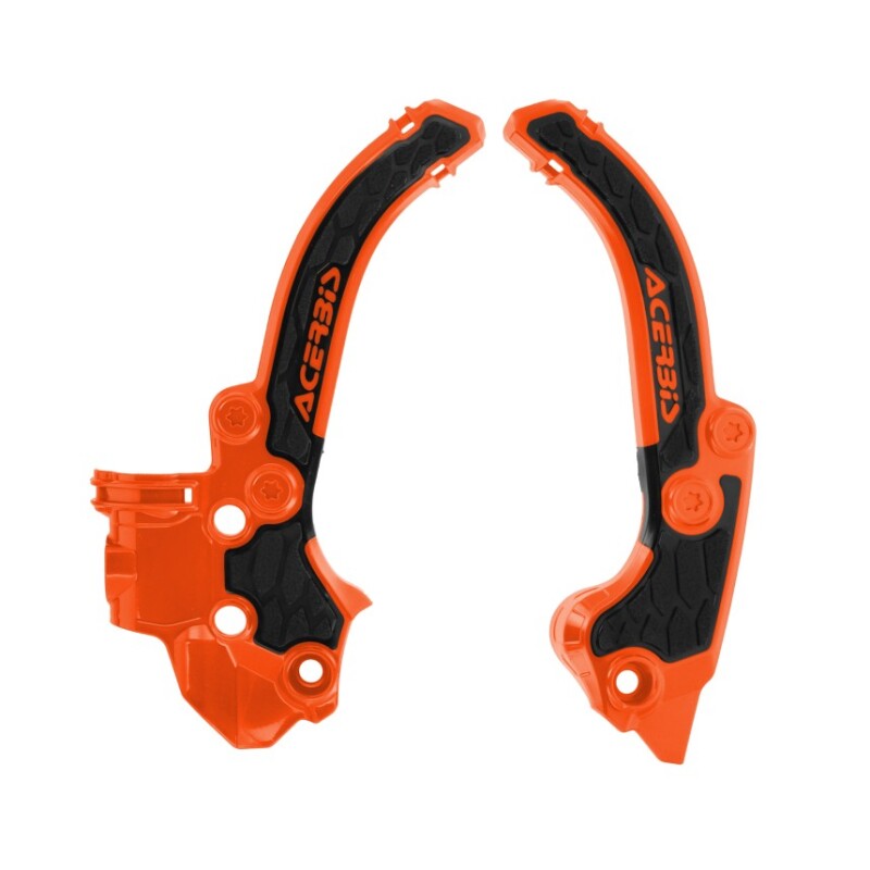 Acerbis 2024 KTM SX50 X-Grip Frame Guard - Orange/Black