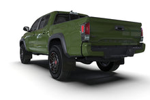 Load image into Gallery viewer, Rally Armor 16-23 Toyota Tacoma Gen 3 Black Mud Flap w/Army Green Logo