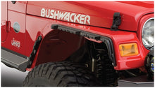 Load image into Gallery viewer, Bushwacker 97-06 Jeep Wrangler Flat Style Flares 4pc - Black