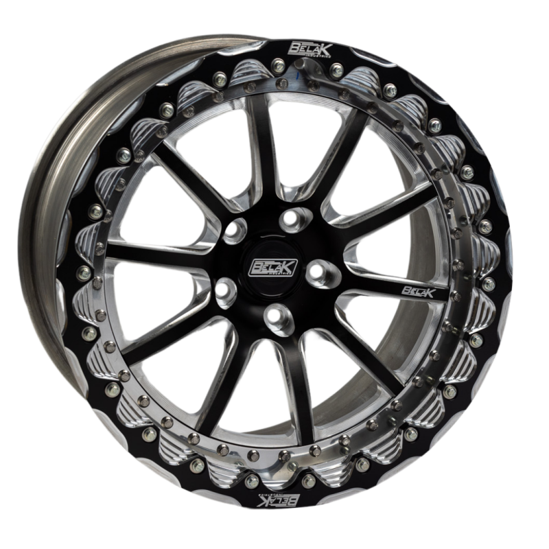 Belak 17x10.5 / 8.25in BS / 5x114.3 BP / Low Pad / Series 4 Wheel - Single Beadlock