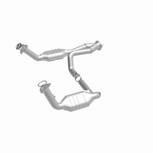 Load image into Gallery viewer, MagnaFlow Conv DF 02-06 Cadillac Escalade / 02-06 Chevy Avalanche 5.3L Dual Conv Y-Pipe Assembly 2WD