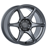 Kansei K11G Tandem 18x10.5in / 5x114.3 BP / 12mm Offset / 73.1mm Bore - Gunmetal Wheel