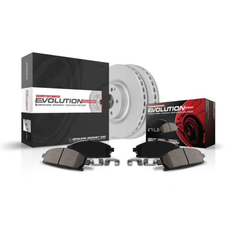 Power Stop 11-18 BMW X5 Front Z23 Evolution Sport Coated Brake Kit