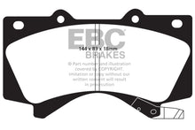 Load image into Gallery viewer, EBC 08+ Lexus LX570 5.7 Extra Duty Front Brake Pads