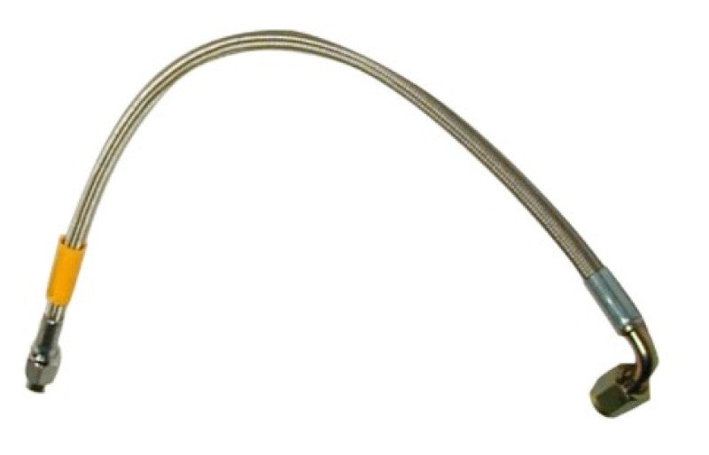 Wilwood Flexline Brake Line 18in OAL -3AN to -3AN Female 90 Degree