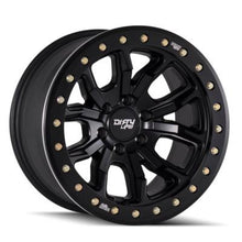 Load image into Gallery viewer, Dirty Life 9303 DT-1 17x9 / 5x127 BP / -12mm Offset / 78.1mm Hub Matte Black Wheel - Beadlock