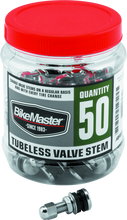 Load image into Gallery viewer, BikeMaster Valve Stem Chrome Tubeless Tub 50