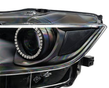 Load image into Gallery viewer, Oracle 15-17 Ford Mustang Dynamic RGB+A Pre-Assembled Headlights - Black Edition - SEE WARRANTY