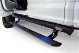 AMP Research 20-23 Chevy Silverado 1500 Crew Cab PowerStep XL - Black (Incl OEM Style Illumination)