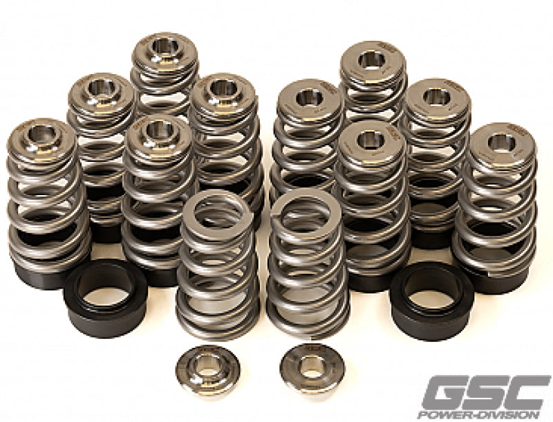 GSC P-D Toyota G16E Conical Valve Spring and Ti Retainer Kit