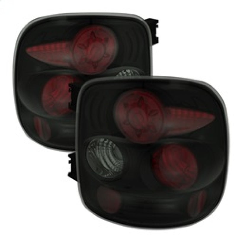 Spyder Chevy Silverado Stepside 99-04 Euro Style Tail Lights Black Smoke ALT-YD-CS99STS-BSM