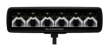 Load image into Gallery viewer, Hella Universal Black Magic 6 L.E.D. Mini Light Bar - Spot Beam