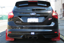 Load image into Gallery viewer, Rally Armor 12-19 Ford Focus ST / 16-19 RS Black Mud Flap w/Blue Logo