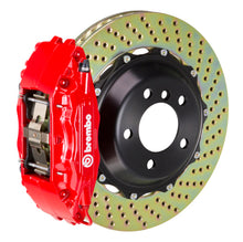 Load image into Gallery viewer, Brembo 05-13 Corvette Front GT BBK 4 Piston Cast 2pc 355x32 2pc Rotor Drilled-Red